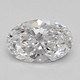 0.68-Carat Oval Lab Grown Diamond