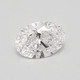 0.66-Carat Oval Lab Grown Diamond