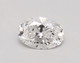0.68-Carat Oval Lab Grown Diamond