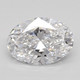 0.69-Carat Oval Lab Grown Diamond