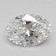 0.67-Carat Oval Lab Grown Diamond
