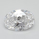 0.67-Carat Oval Lab Grown Diamond