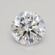 0.69-Carat Round Lab Grown Diamond