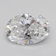 0.69-Carat Oval Lab Grown Diamond