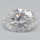 0.69-Carat Oval Lab Grown Diamond