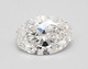 0.72-Carat Oval Lab Grown Diamond
