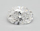 0.72-Carat Oval Lab Grown Diamond