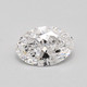 0.72-Carat Oval Lab Grown Diamond