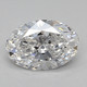 0.72-Carat Oval Lab Grown Diamond