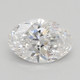 0.72-Carat Oval Lab Grown Diamond