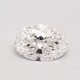 0.72-Carat Oval Lab Grown Diamond
