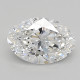 0.72-Carat Oval Lab Grown Diamond