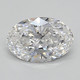 0.72-Carat Oval Lab Grown Diamond