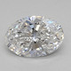 0.73-Carat Oval Lab Grown Diamond