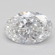 0.73-Carat Oval Lab Grown Diamond