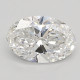 0.73-Carat Oval Lab Grown Diamond