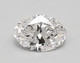 0.73-Carat Oval Lab Grown Diamond