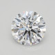 0.74-Carat Round Lab Grown Diamond