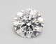 0.76-Carat Round Lab Grown Diamond
