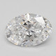 0.74-Carat Oval Lab Grown Diamond