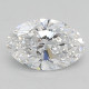 0.73-Carat Oval Lab Grown Diamond