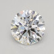 0.76-Carat Round Lab Grown Diamond