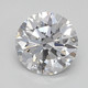 0.74-Carat Round Lab Grown Diamond