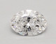 0.74-Carat Oval Lab Grown Diamond