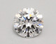 0.76-Carat Round Lab Grown Diamond