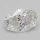 0.74-Carat Oval Lab Grown Diamond
