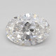 0.74-Carat Oval Lab Grown Diamond