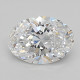0.74-Carat Oval Lab Grown Diamond