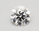 0.76-Carat Round Lab Grown Diamond