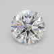 0.76-Carat Round Lab Grown Diamond