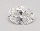 0.75-Carat Oval Lab Grown Diamond