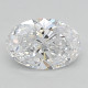 0.74-Carat Oval Lab Grown Diamond