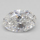 0.74-Carat Oval Lab Grown Diamond