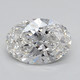 0.74-Carat Oval Lab Grown Diamond