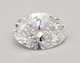 0.74-Carat Oval Lab Grown Diamond