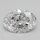 0.74-Carat Oval Lab Grown Diamond