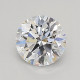 0.75-Carat Round Lab Grown Diamond