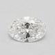 0.76-Carat Oval Lab Grown Diamond