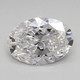 0.76-Carat Oval Lab Grown Diamond