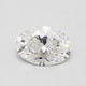 0.76-Carat Oval Lab Grown Diamond