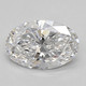0.76-Carat Oval Lab Grown Diamond