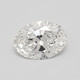 0.76-Carat Oval Lab Grown Diamond