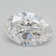 0.76-Carat Oval Lab Grown Diamond