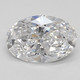0.76-Carat Oval Lab Grown Diamond