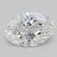 0.77-Carat Oval Lab Grown Diamond