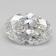 0.76-Carat Oval Lab Grown Diamond